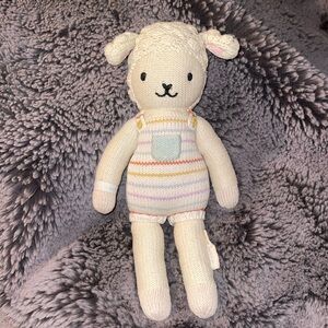 Cuddle and Kind Avery the Lamb Stuffed Animal Baby Doll Toy 13”